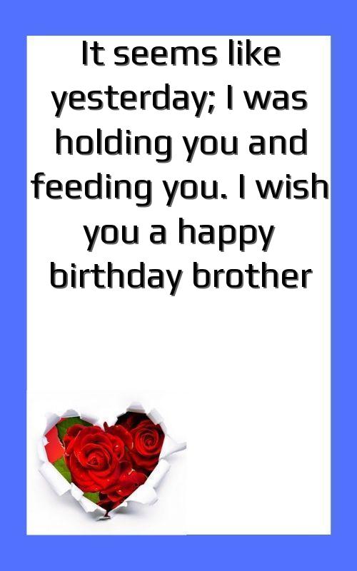brother birthday cards from sister
